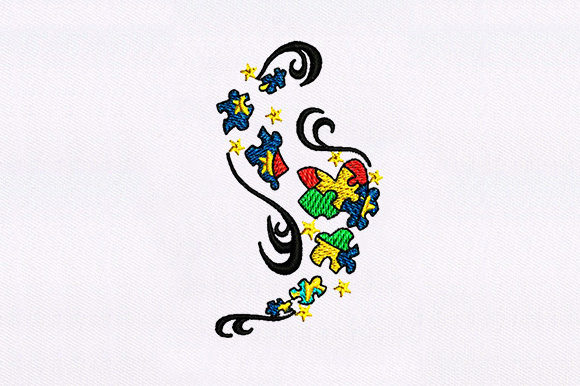 Autism Embroidery Design Review