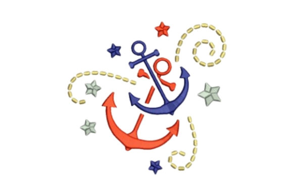 Boat Anchors: A Nautical Touch for Holiday Stitching