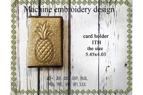 Card Case - Pineapple