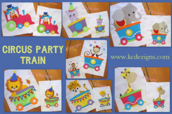 Circus Party Train Full Set