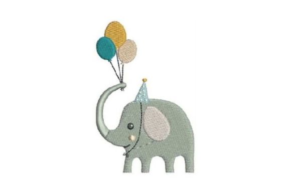 Elephant Balloons Embroidery Design Review