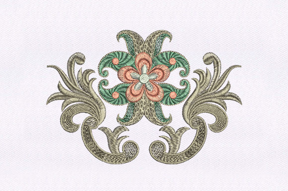 Fashioned Quilting Design: A Thoughtful Embroidery Choice