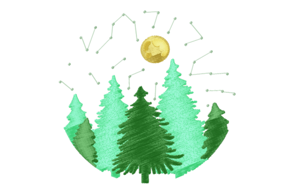 Forest Embroidery Design Review