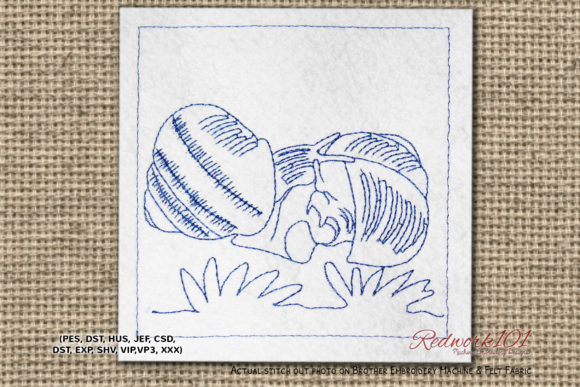 Land Snail Design Review for Handmade Embroidery Projects