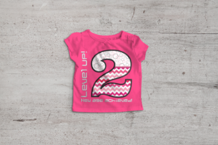 Level Up 2nd Birthday Applique