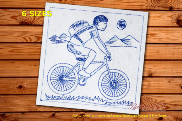 Outdoor Cycling Bluework Embroidery Review